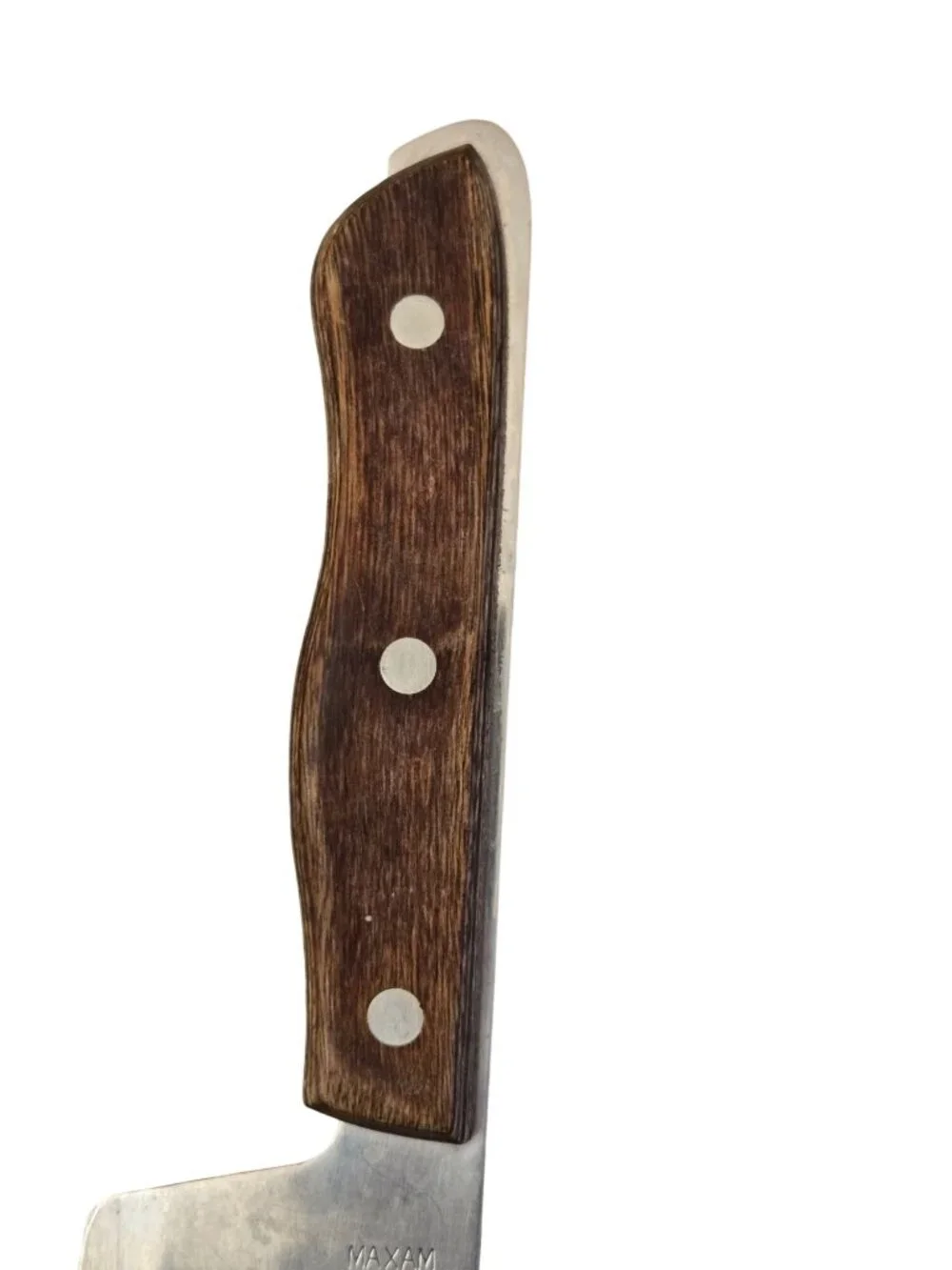 Maxam‎ Japan-S Stainless Steel Cleaver & Carving Knife Set With Wood Handles
